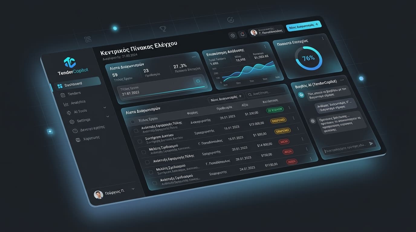 TenderCopilot Dashboard